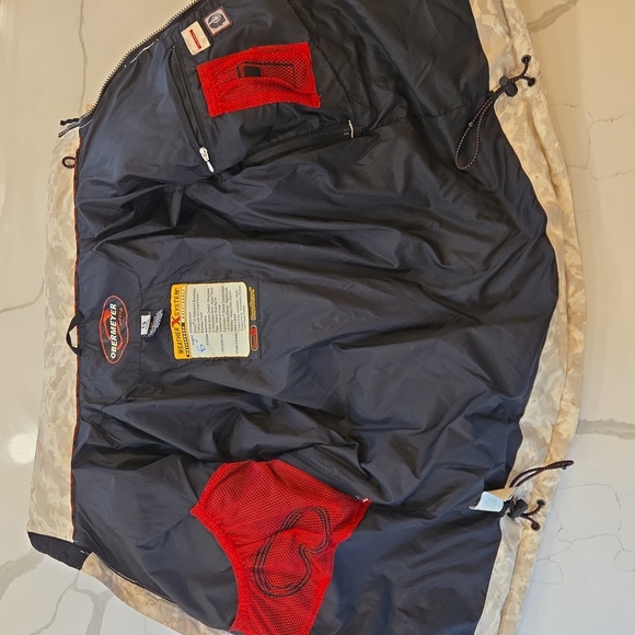 Obermeyer Limelight Camo Insulated Puffer Ski Snow Jacket Size 12 Junior - Picture 10 of 14